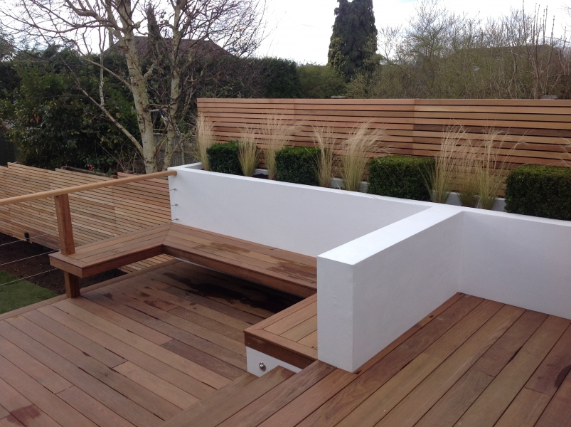 Western Red Cedar 20x45 PAR with Ipe 21x145mm Decking