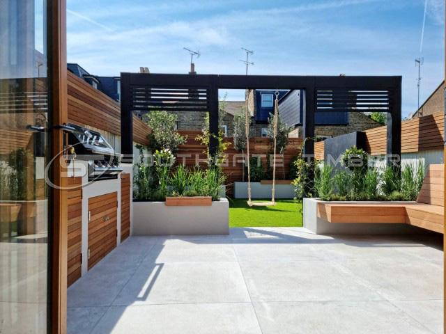 Yellow Balau 10 x 45mm P.A.R. Fencing