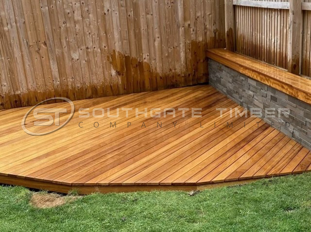 Iroko 20 x 90mm Smooth Double