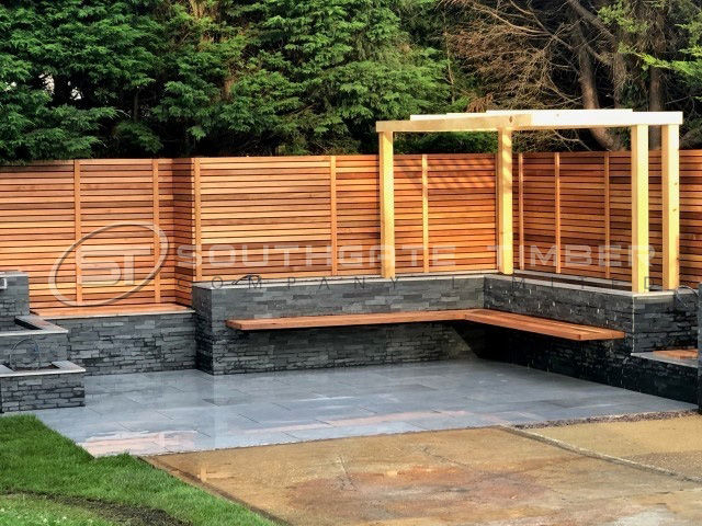 Western Red Cedar 20 x 45mm P.A.R. Fencing