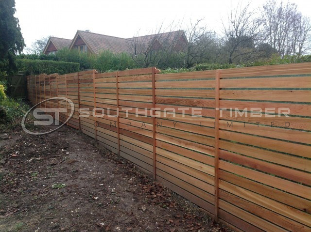 Western Red Cedar 20 x 95mm P.A.R. Fencing