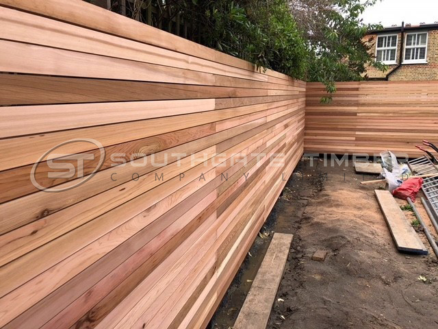 Western Red Cedar 20 x 70mm P.A.R. Fencing