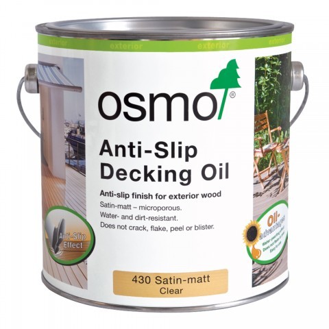 Osmo 430 Clear Anti-Slip Decking Oil