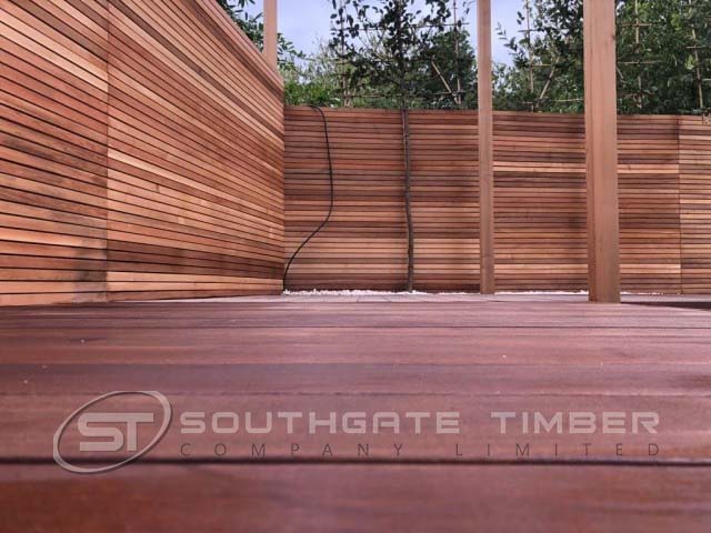 IPE 21 x 145mm smooth 2 sides grooved for hidden fix 1st grade