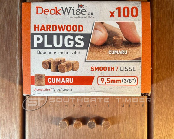 Deckwise Cumaru Plugs