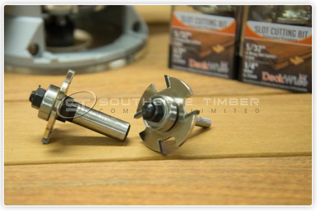 Deckwise Slot Cutting Router Bit 1/2