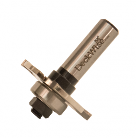 Deckwise Slot Cutting Router Bit 1/2