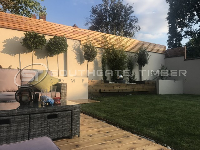 Western Red Cedar 20 x 45mm P.A.R. Fencing