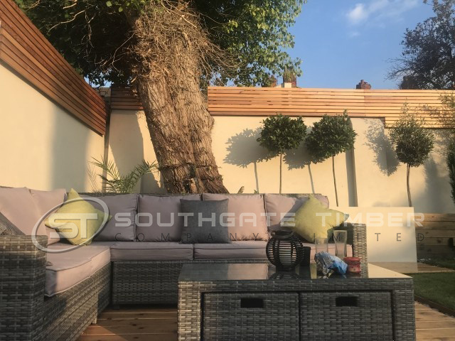 Western Red Cedar 20 x 45mm P.A.R. Fencing