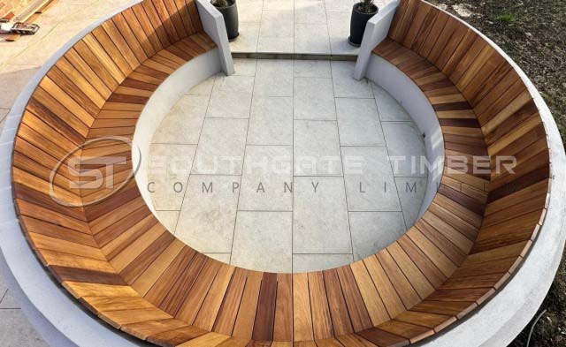 Iroko 20 x 140mm Smooth Double