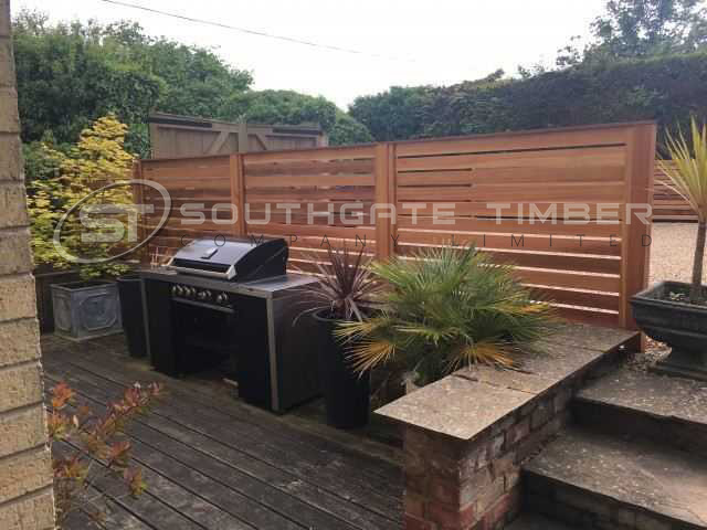Western Red Cedar 20 x 95mm P.A.R. Fencing