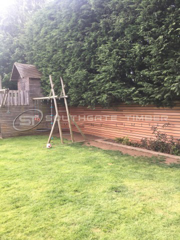 Western Red Cedar 20 x 95mm P.A.R. Fencing