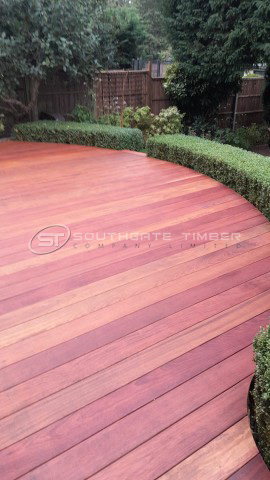 Jatoba 21 x 145mm Smooth 2 sides - Grooved for hidden fix - 1st Grade