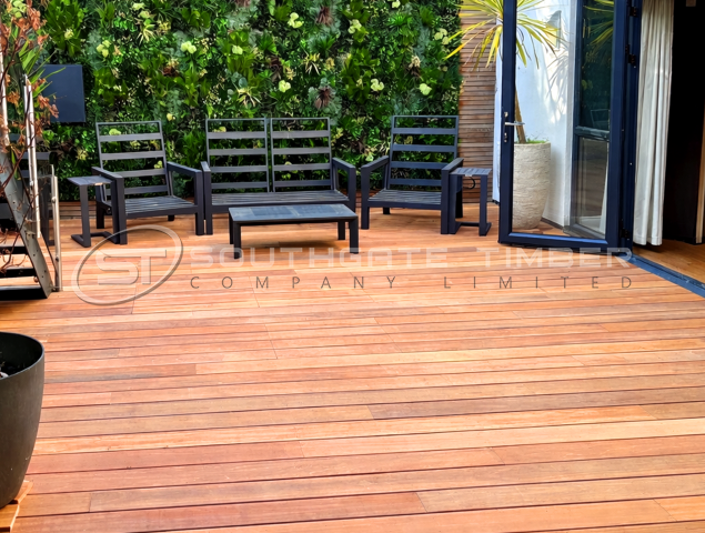 Yellow Balau 21 x 145mm Smooth 2 sides 