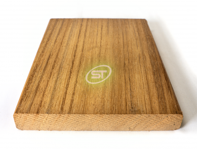 Iroko 20 x 140mm Smooth Double