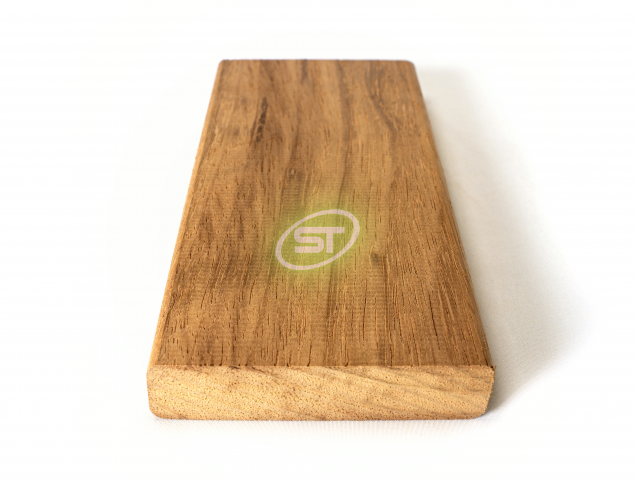 Iroko 20 x 90mm Smooth Double