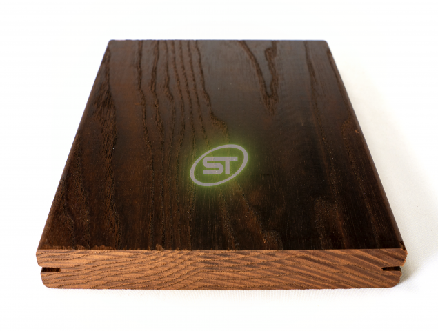Thermory 20 x 132mm  Benchmark Thermo-Ash Decking D4 SG2