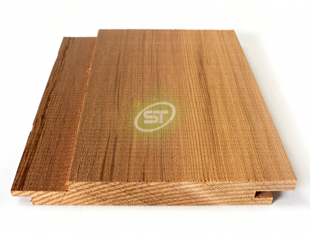 Western Red Cedar 18 x 144mm Channel Groove ST6 