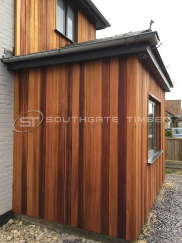 Western Red Cedar 18 x 144mm Channel Groove ST6 