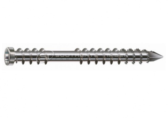 Spax Stainless 5.0 x 60mm x 200 tubs decking screw