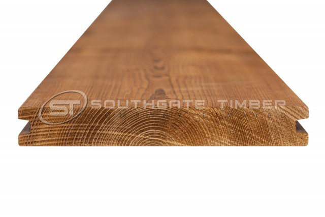 Thermory 26 x 185mm  Benchmark Thermo Spruce Decking D4 SG2