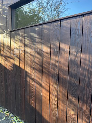 Thermory 20 x 132mm  Benchmark Thermo-Ash Cladding C34