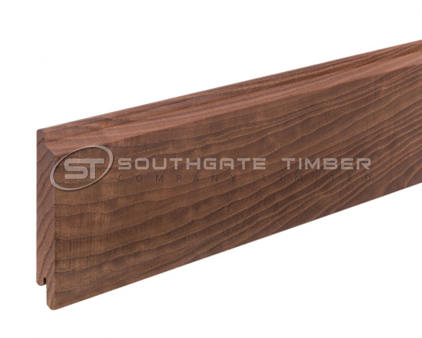 Thermory 20 x 132mm  Benchmark Thermo-Ash Cladding C6