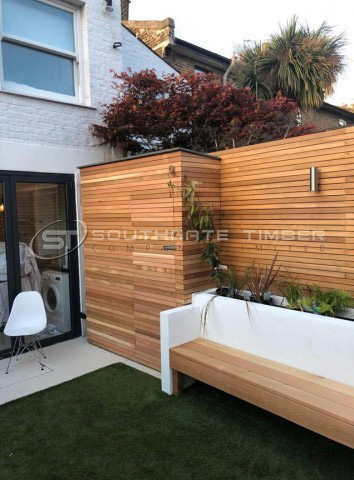 Western Red Cedar 20 x 45mm P.A.R. Fencing