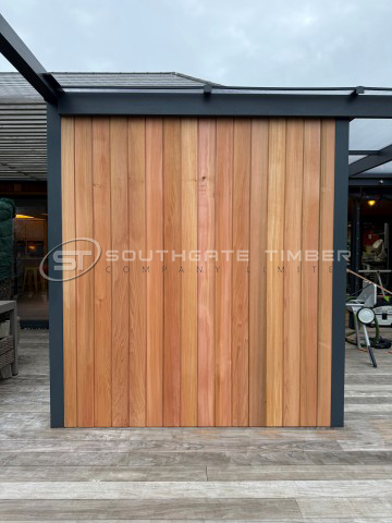Western Red Cedar 18 x 144mm Channel Groove ST6 