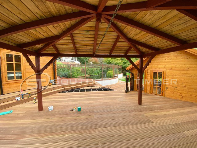 Yellow Balau 21 x 145mm Smooth/Castle