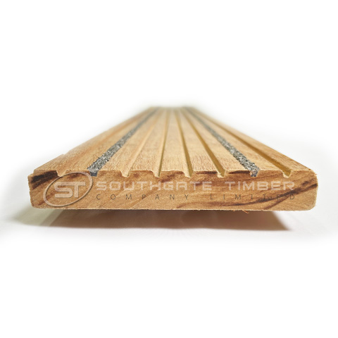 Yellow Balau 21 x 145mm Castle/Smooth Grip Strip