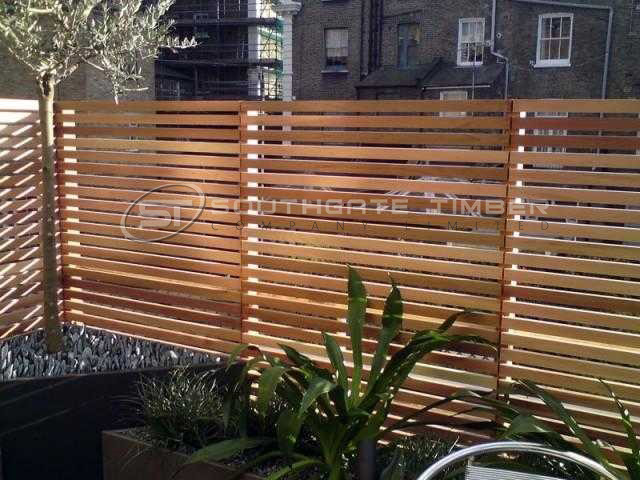 Western Red Cedar 20 x 45mm P.A.R. Fencing