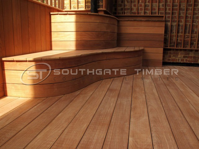 IPE 21 x 145mm smooth 2 sides grooved for hidden fix 1st grade