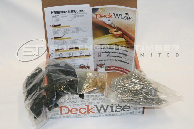 Deckwise Extreme hidden Decking Fixings - 2.4mm Gap