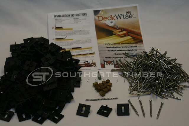 Deckwise Extreme hidden Decking Fixings - 2.4mm Gap