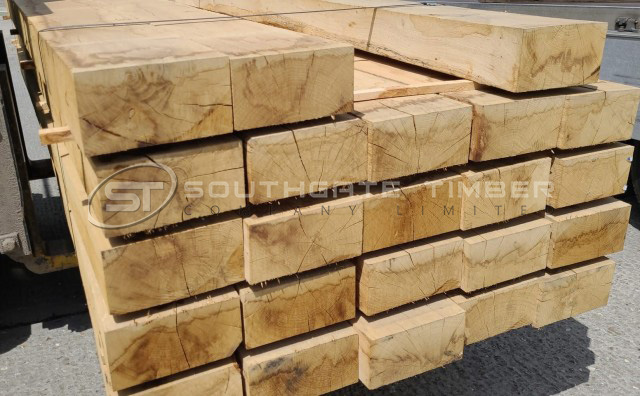 Euro Oak Sleepers 100 x 200mm A Grade