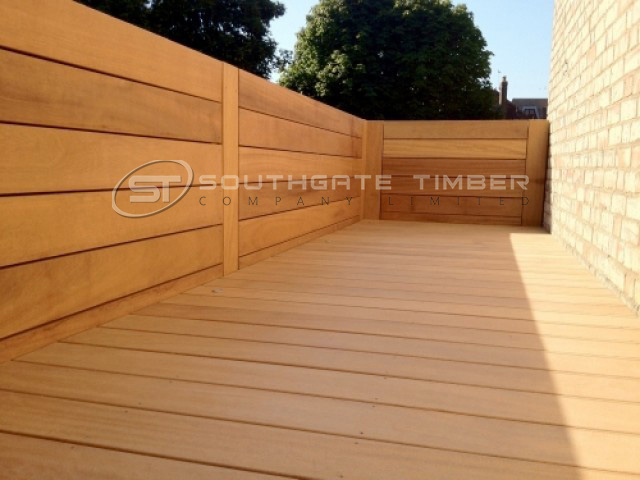 Iroko 20 x 140mm Smooth Double