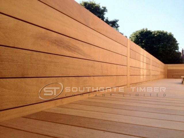 Iroko 20 x 140mm Smooth Double