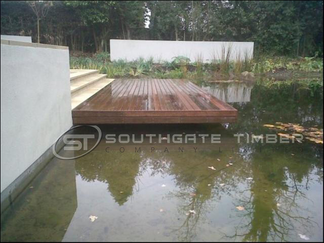 IPE 19 x 90mm smooth 2 faces grooved for hidden fix 1st grade