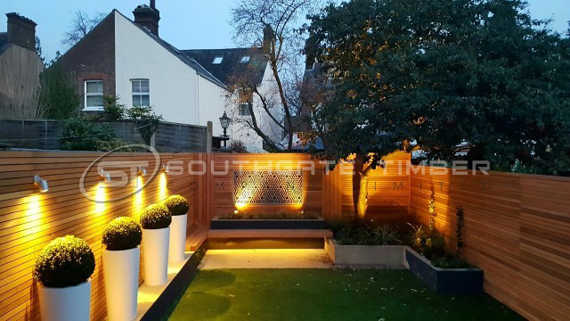 Western Red Cedar 20 x 45mm P.A.R. Fencing