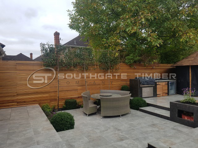 Western Red Cedar 20 x 45mm P.A.R. Fencing