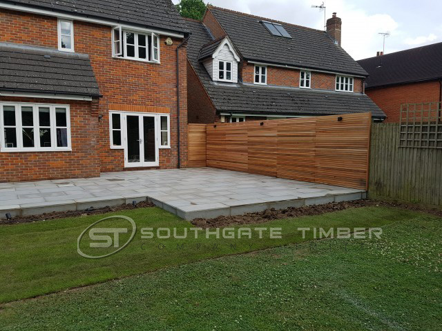 Western Red Cedar 20 x 45mm P.A.R. Fencing