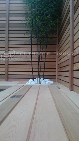 Western Red Cedar 20 x 45mm P.A.R. Fencing