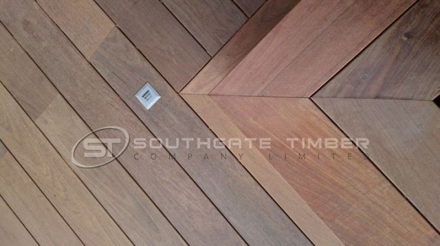 IPE 21 x 145mm smooth 2 sides grooved for hidden fix 1st grade