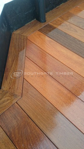 IPE 21 x 145mm smooth 2 sides grooved for hidden fix 1st grade