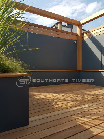 Yellow Balau 19 x 90mm Reeded/Smooth