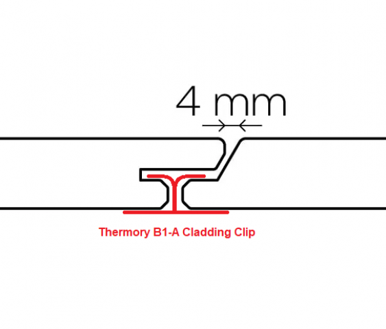 Thermory B1-1 Cladding Clip
