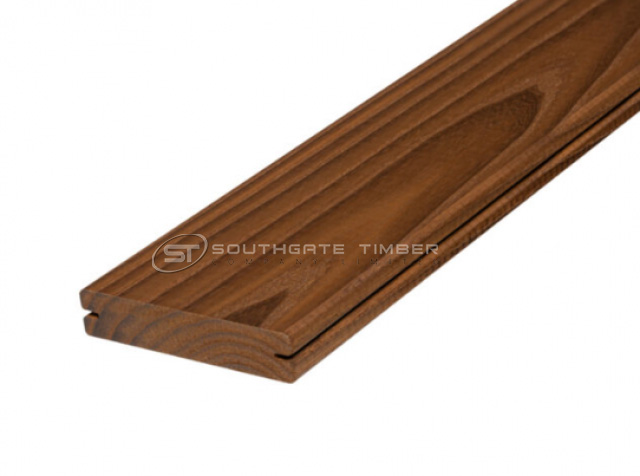 Thermory 20 x 132mm  Benchmark Thermo-Ash Decking D4 SG2