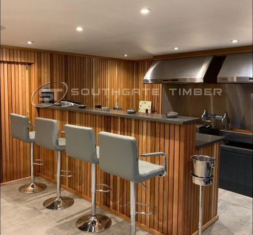 Western Red Cedar 20 x 45mm P.A.R. Fencing