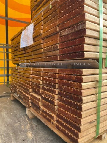 Yellow Balau 21 x 145mm Smooth/Castle